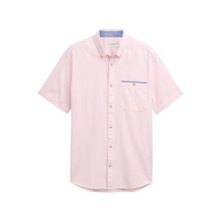 TOM TAILOR Camicia Maniche Corte Colletto Button Down Slim Fit  