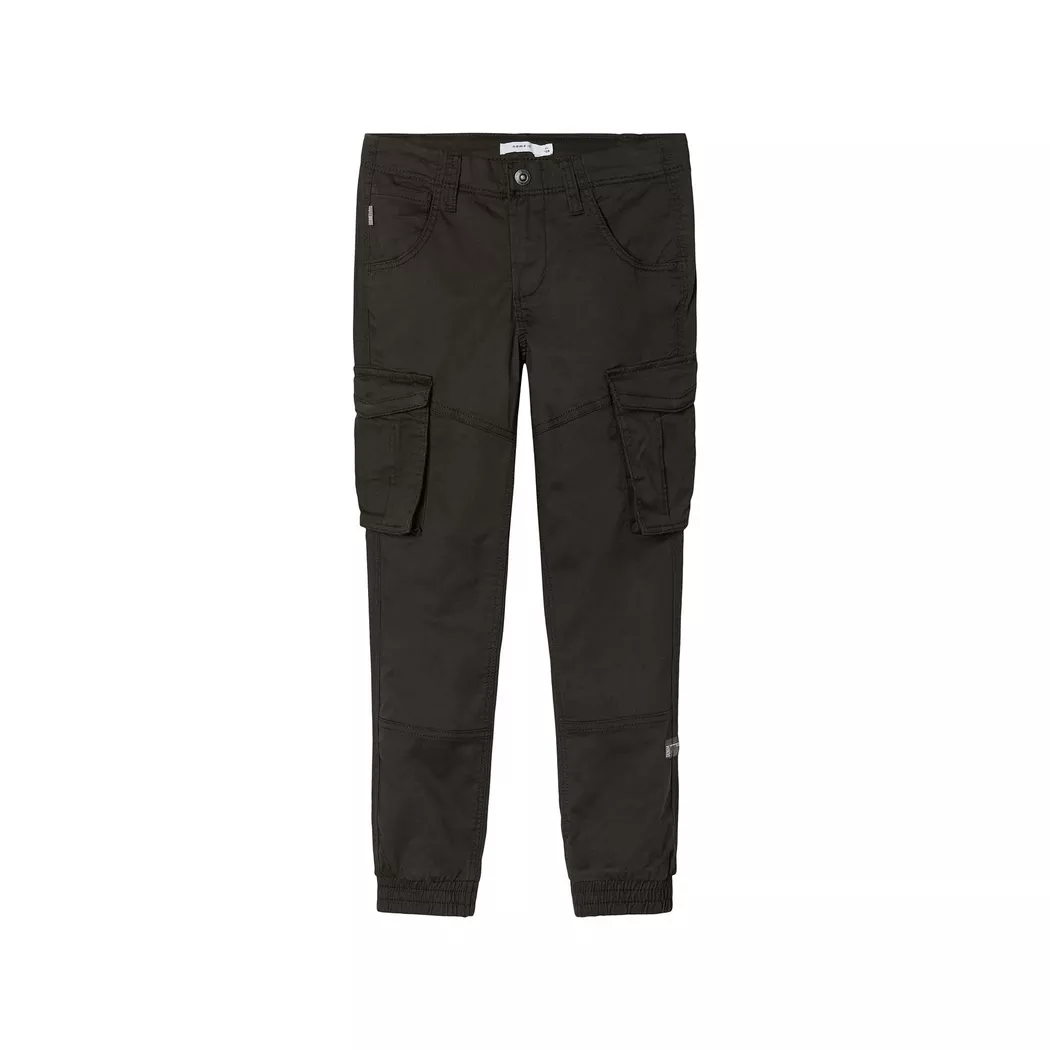 Name It Pantalon Bamgo Regular Fitted Twill Black 10 Années Garçons