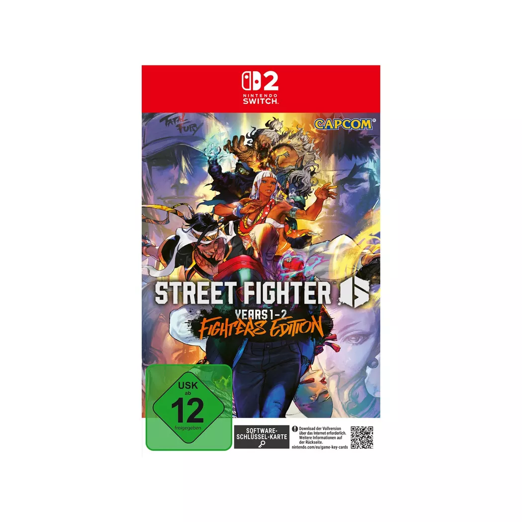 Nintendo Street Fighter 6 Years 1-2 Fighters Edition Video Game