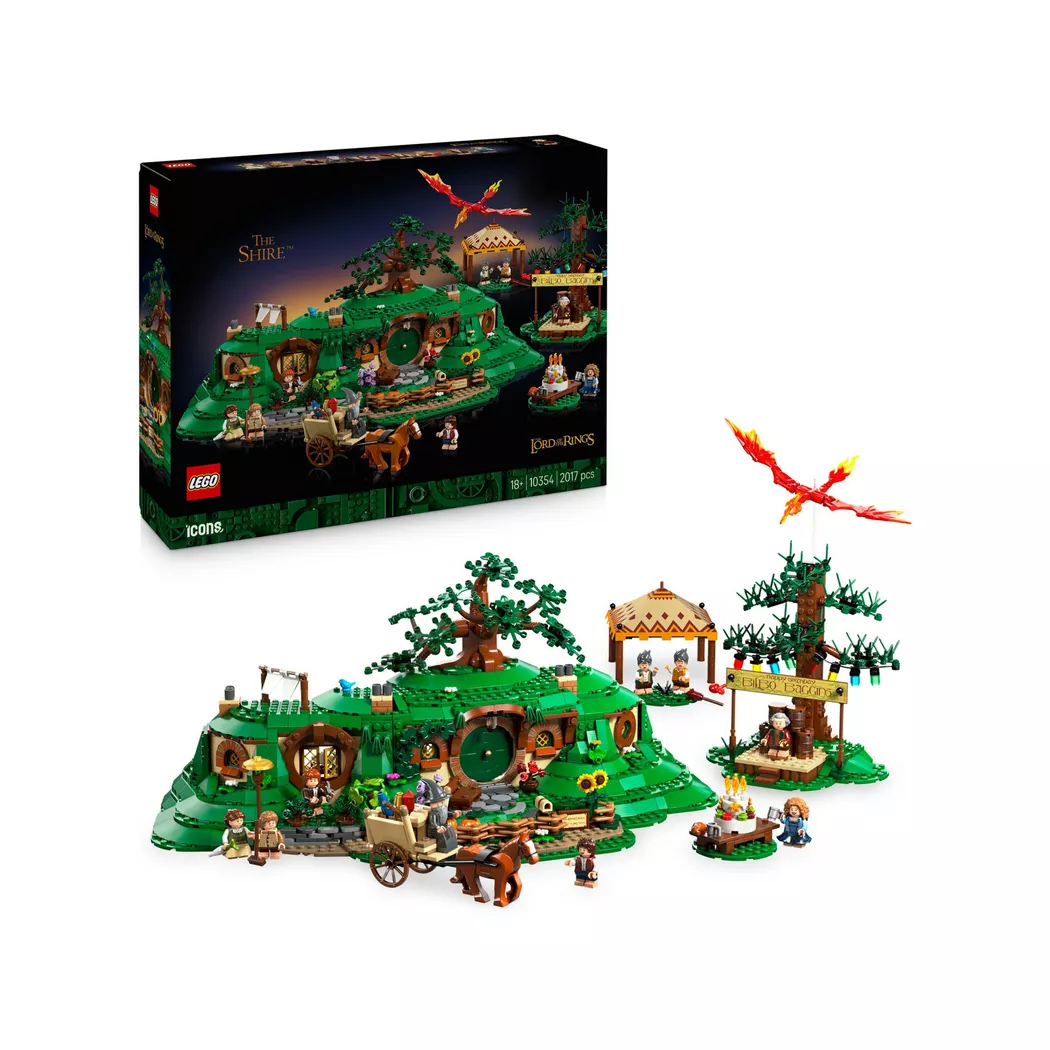Lego Icons 10354 The Lord of the Rings: The Shire Set for Adults, New