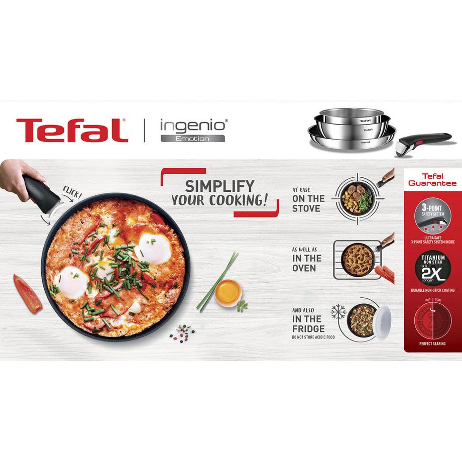 Tefal Batteria da cucina Ingenio Emotion 