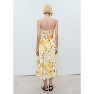 MANGO Molly Robe Midi Asymétrique Fleurie  