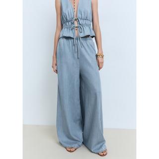 MANGO SIROS Pantalon Palazzo  