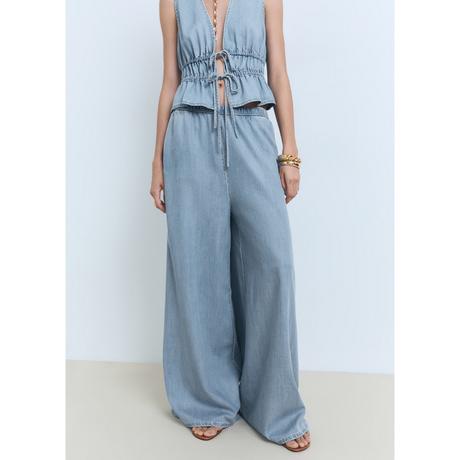 MANGO SIROS Pantalon Palazzo  