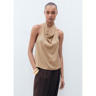 MANGO TEN Top Col Halter  