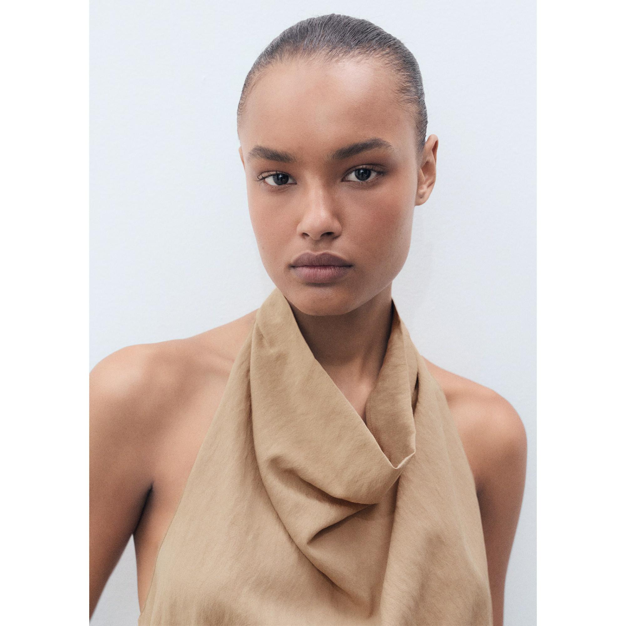 MANGO TEN Top Col Halter  