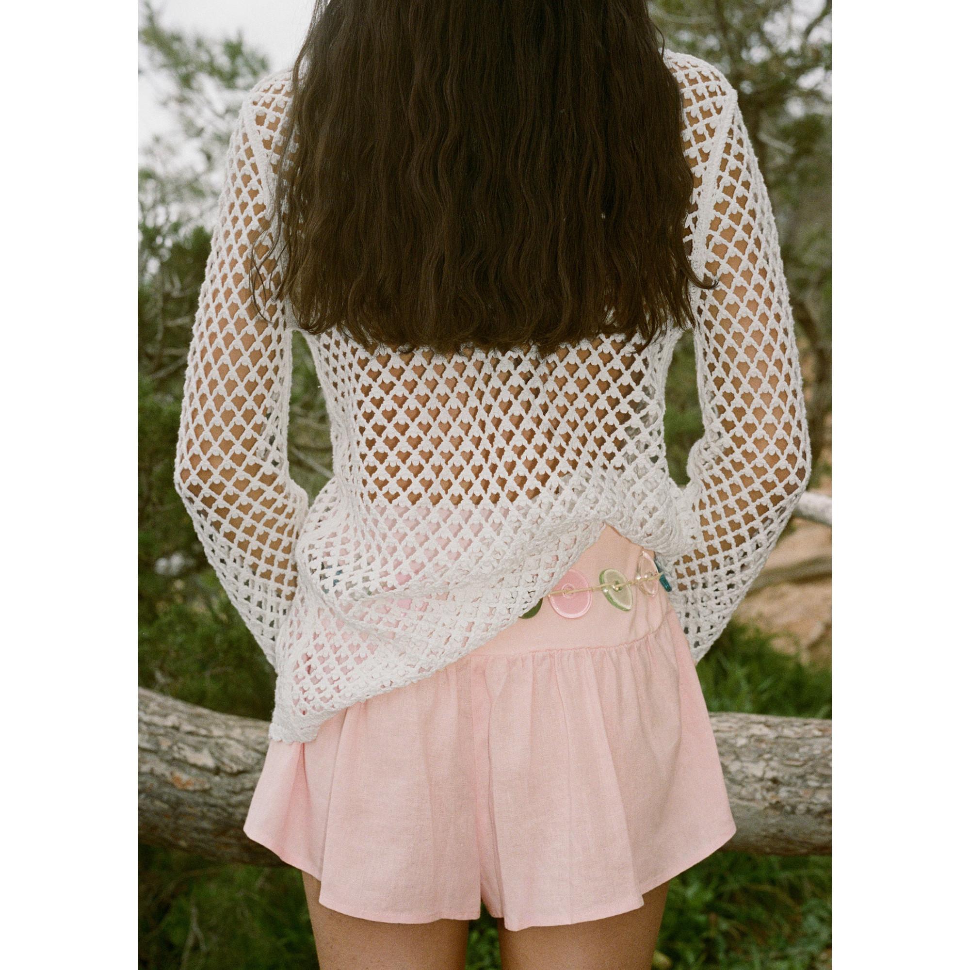MANGO Diana Cardigan en Crochet  