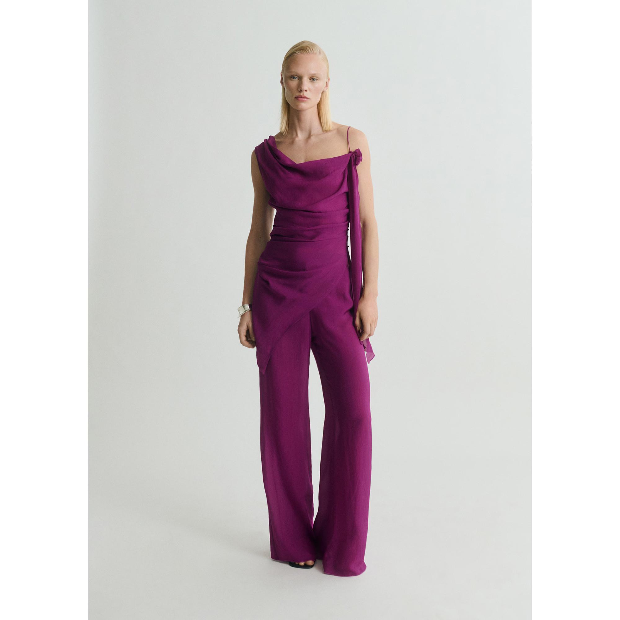 MANGO Floris Straight Fit Hose  