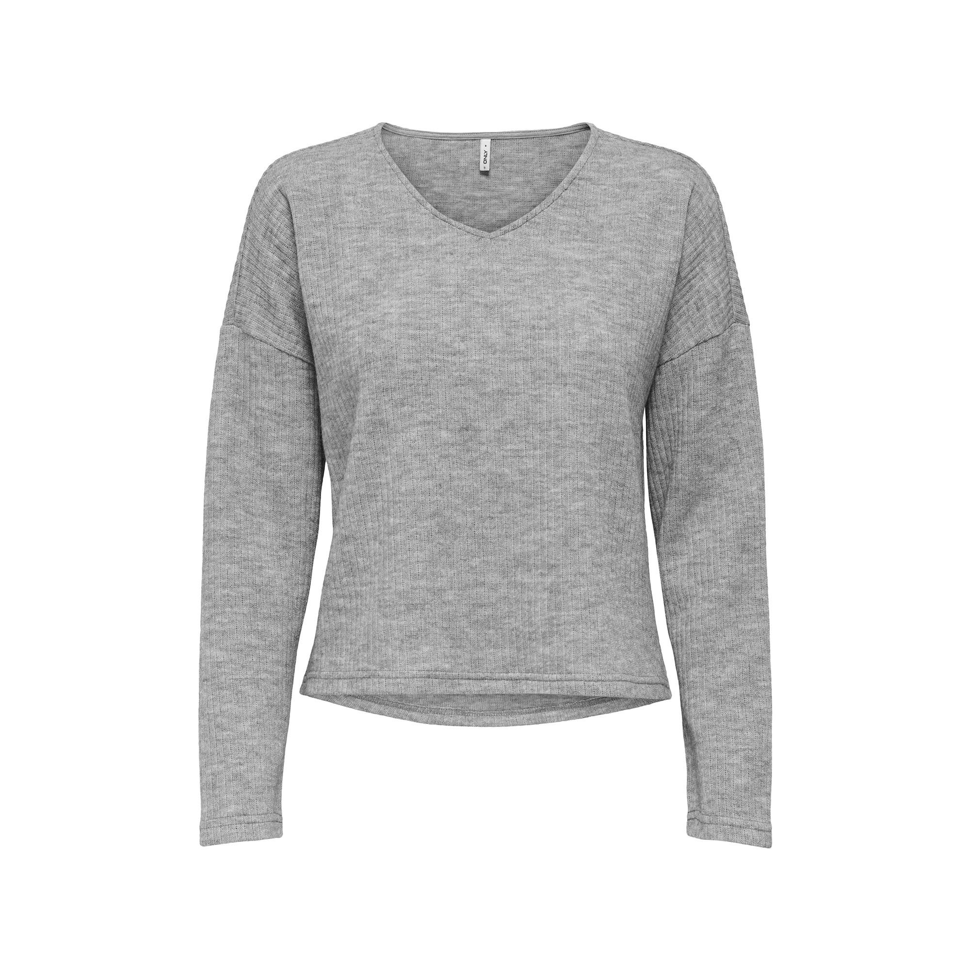 Only Lingerie JANET Pull-over côtelé col en V  