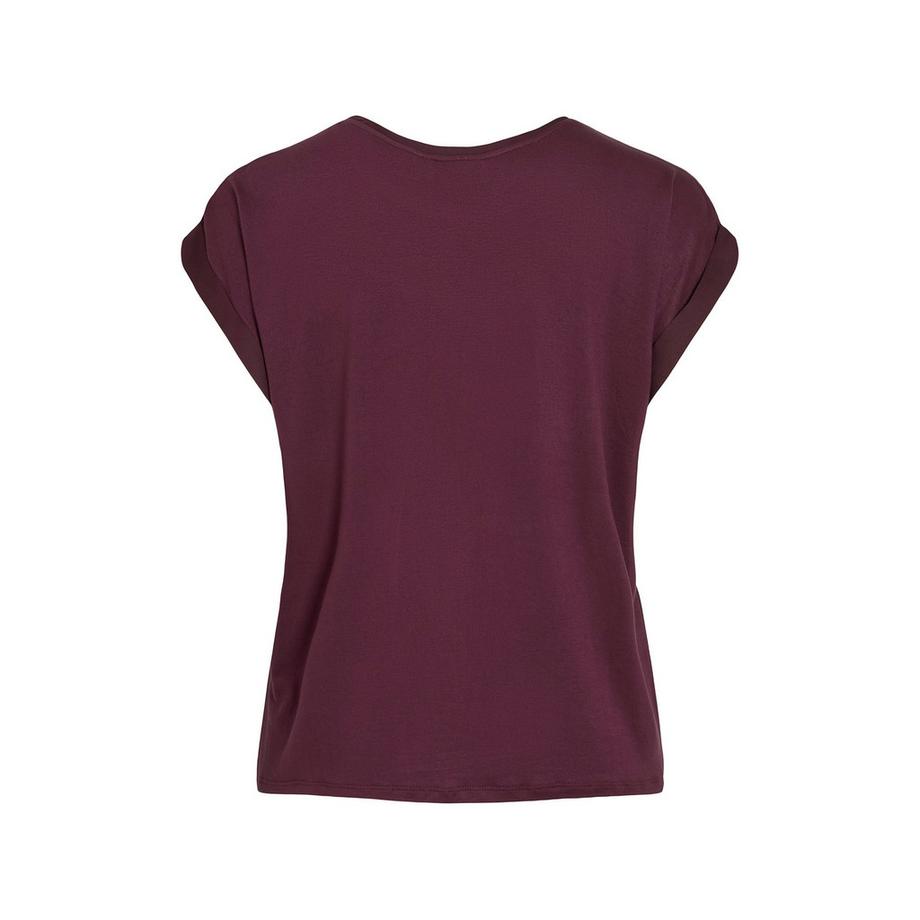 VILA Viellette T-Shirt Effetto Satin  