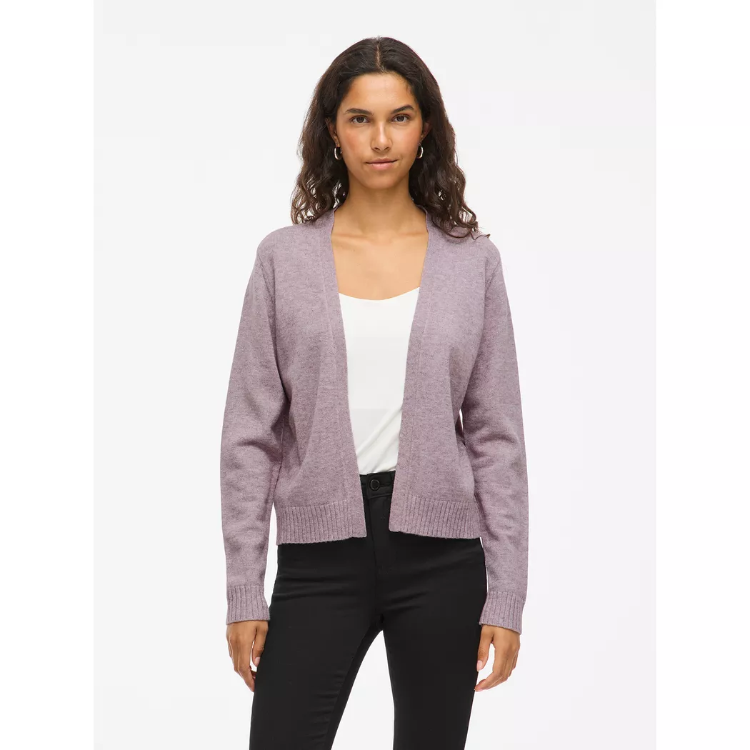 VILA - Cardigan, langarm, für Damen, Rosa, Größe M