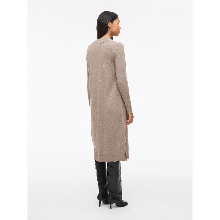 VILA Robe Tricot Manches Longues  