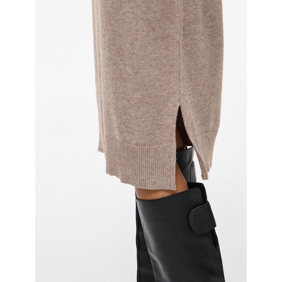 VILA Robe Tricot Manches Longues  