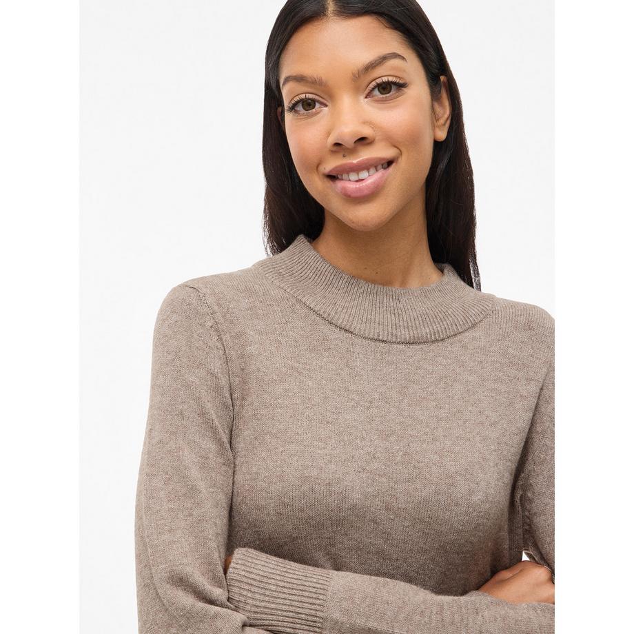 VILA Robe Tricot Manches Longues  