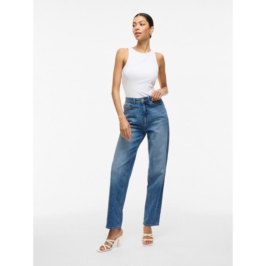 VILA Vikelly High Waist Straight Leg Jeans  