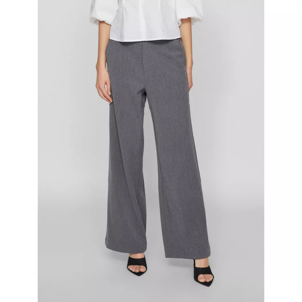 VILA - Lange Hose, Loose Fit, für Damen, Grau, Größe 40