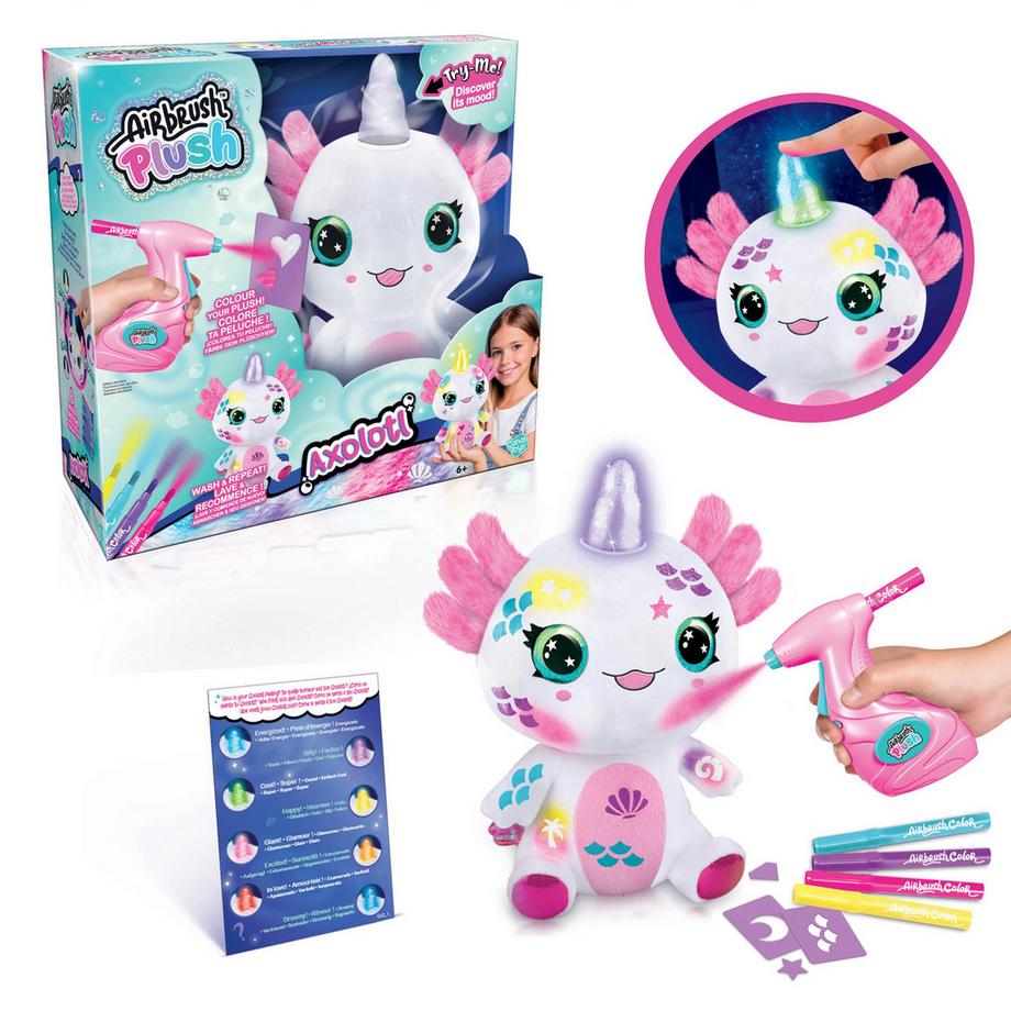 Canal Toys  Airbrush Axolotlcorn Light Up 