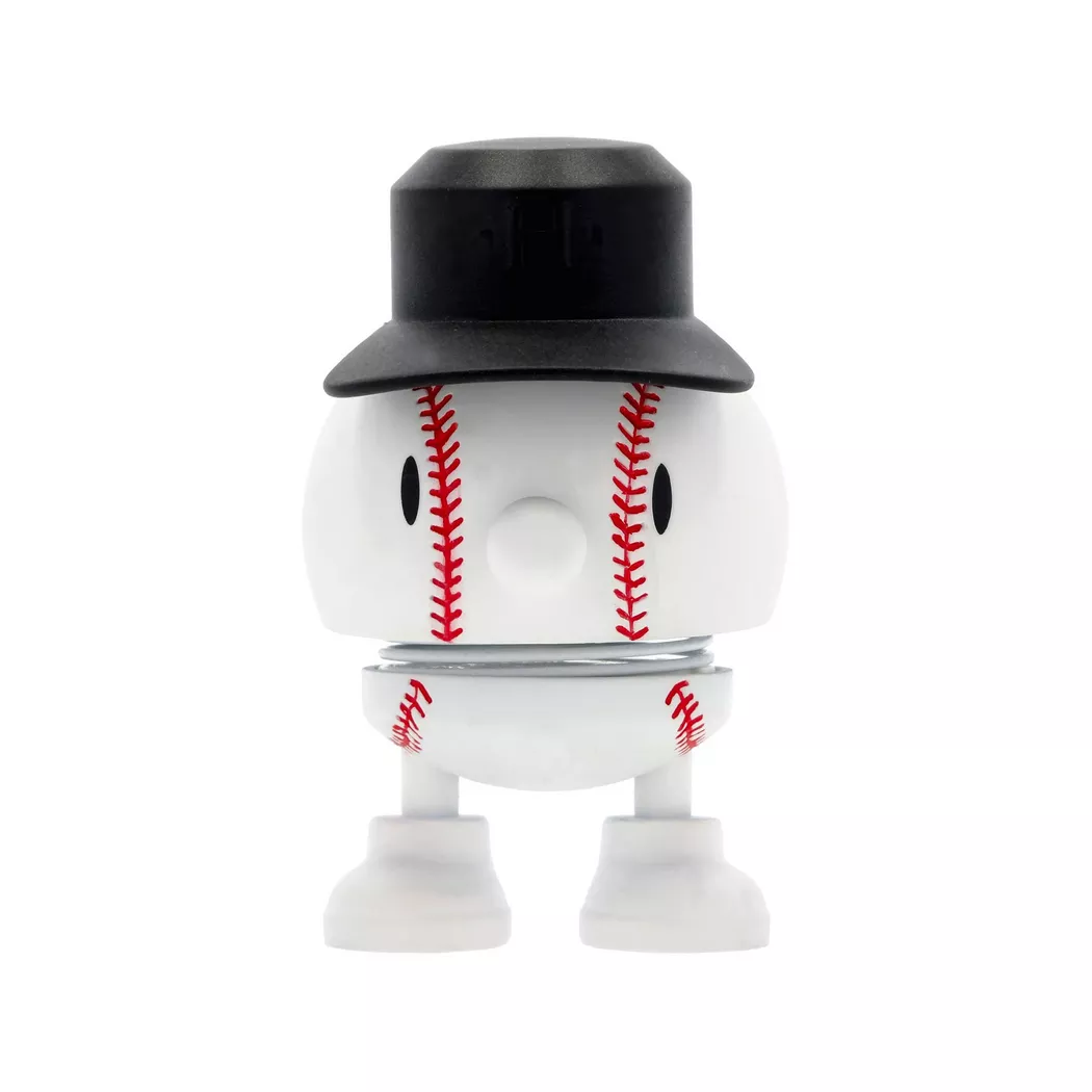 Dekofigur HOPTIMIST "Dekofigur Bumble S Baseball 7,6 cm weiß", weiß, Dekofiguren