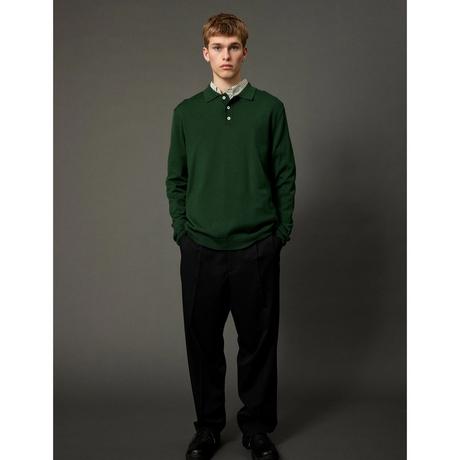 Forét Base Merino Polo Knit  
