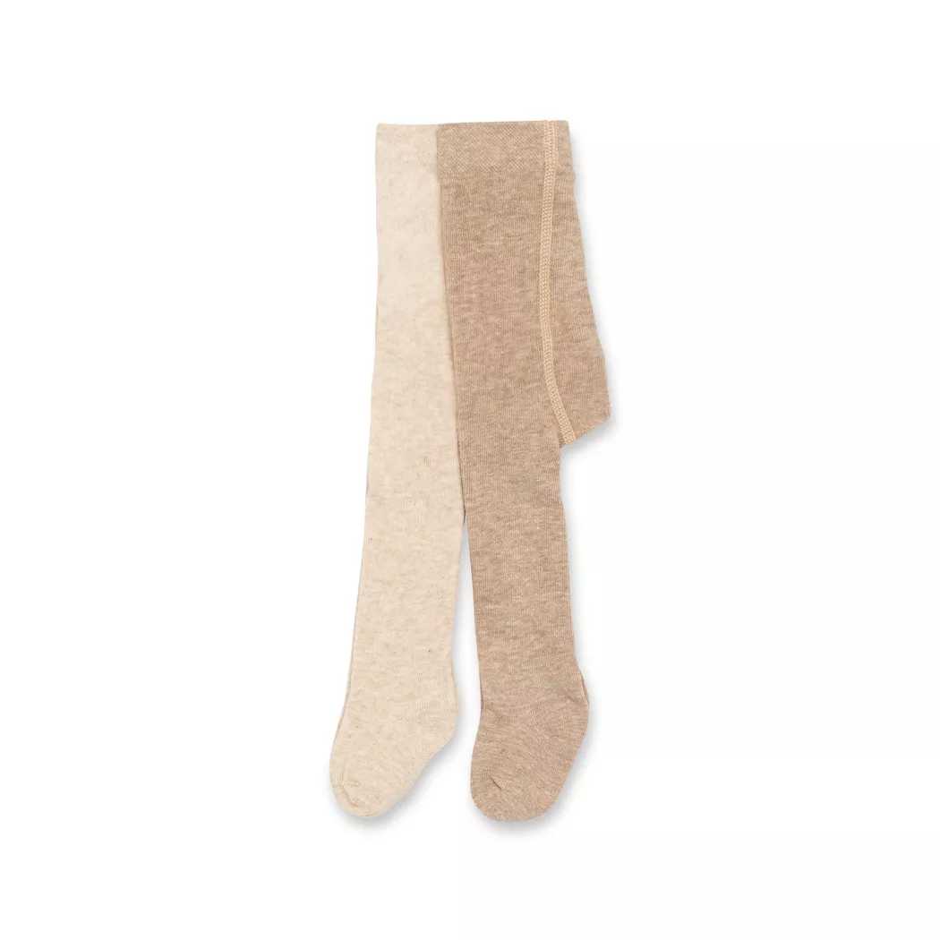 Manor Baby - Strumpfhosen, Duo Pack Strumphosen, 74-80, Ecru