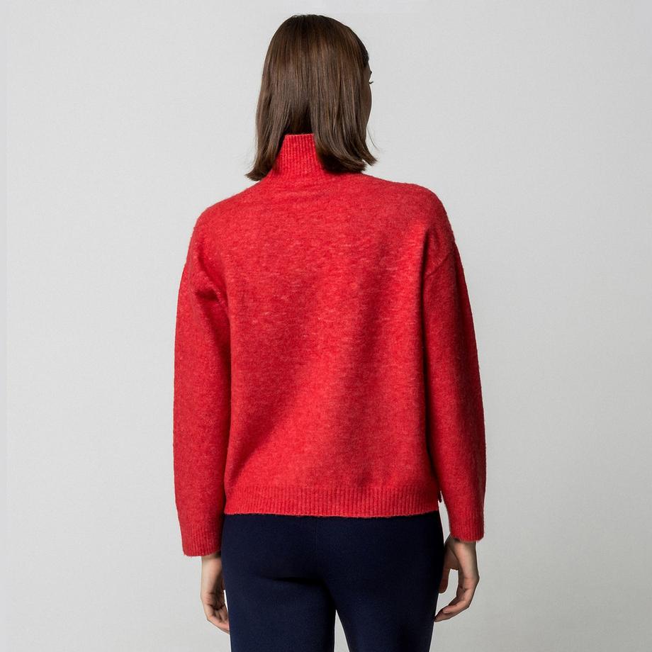 Manor Woman Relaxed Fit Stehkragen Pullover  