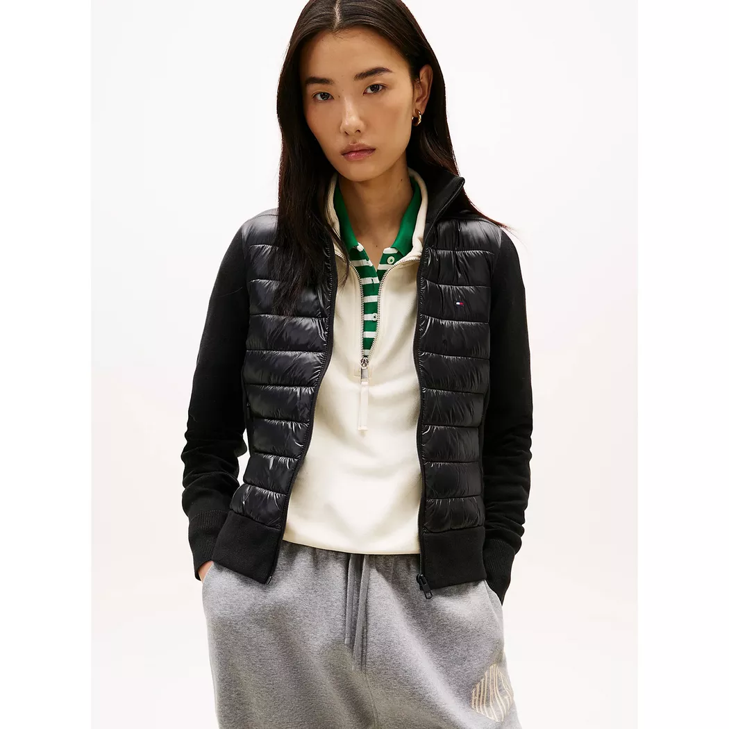 Tommy Hilfiger - Wattierte Jacke, für Damen, Black, Größe M
