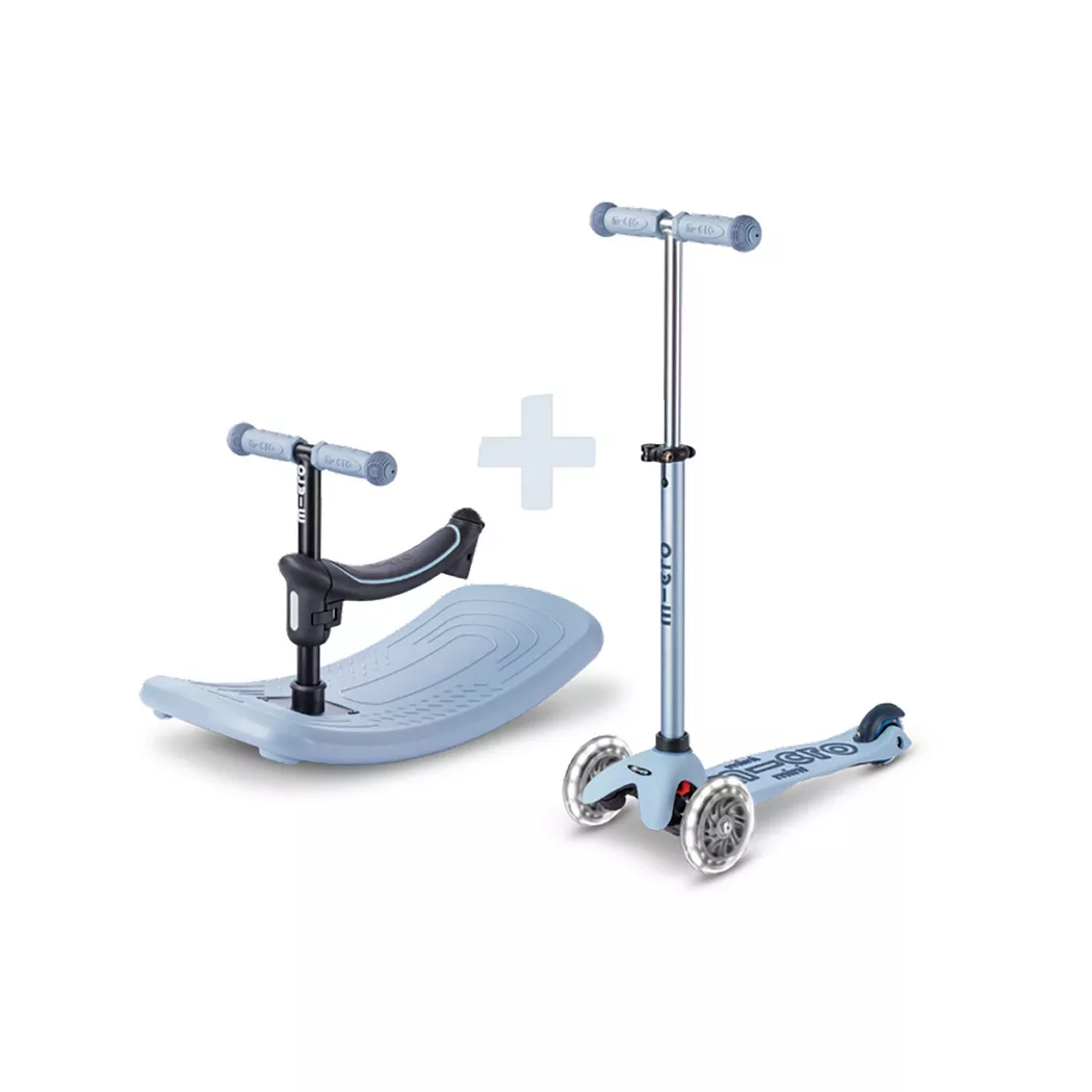 Micro Mini Micro Deluxe Rock & Go LED Light Blue