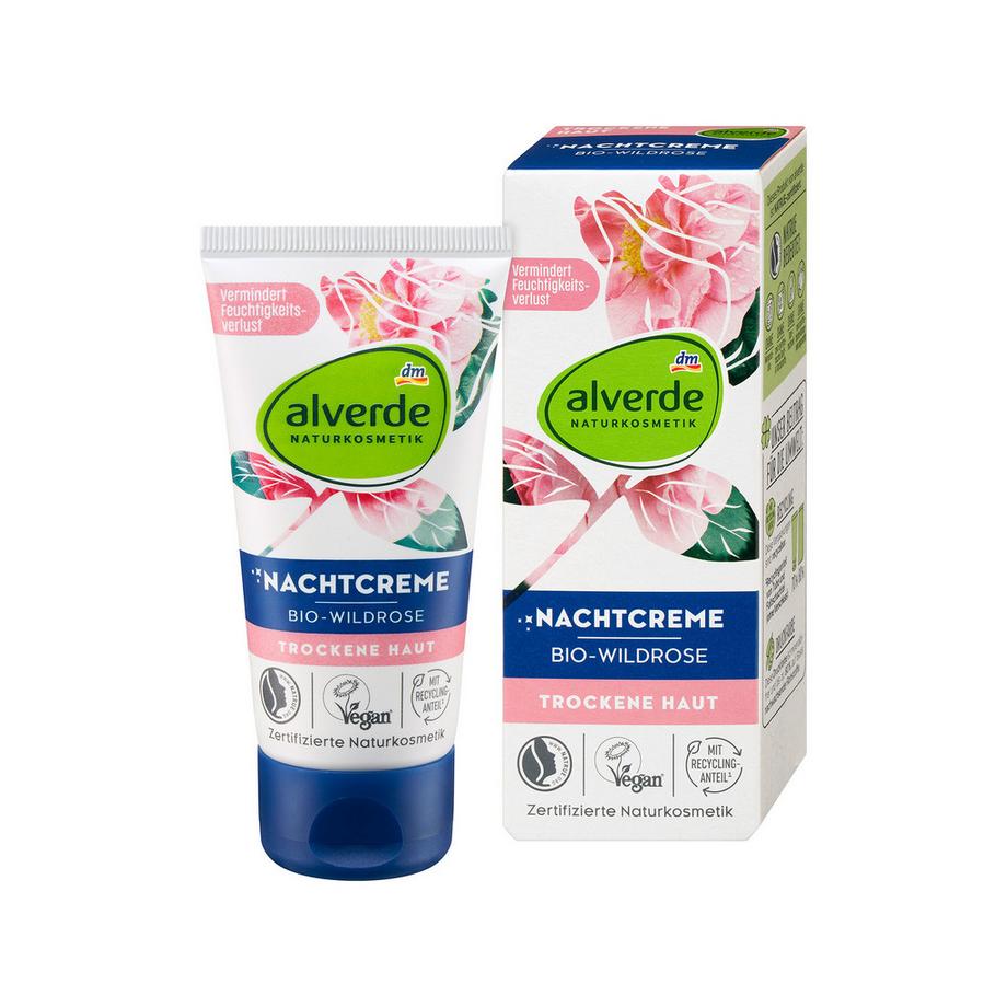 Alverde  Crème de nuit à la rose musquée 