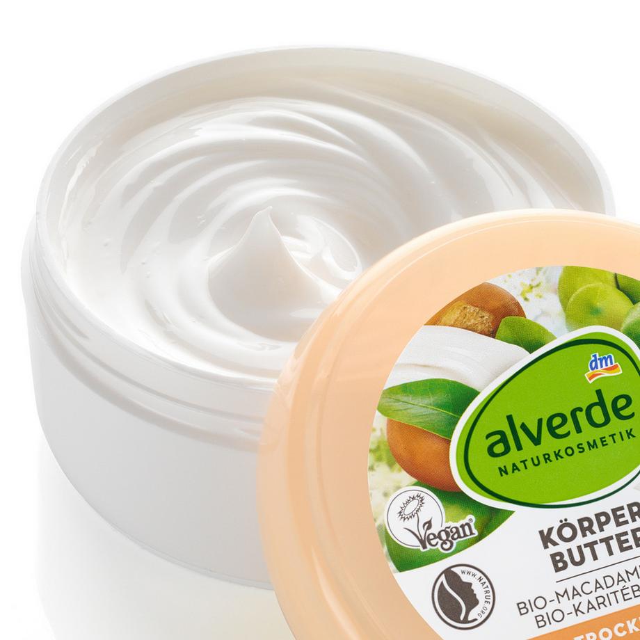 Alverde  Körperbutter Macadamianuss 