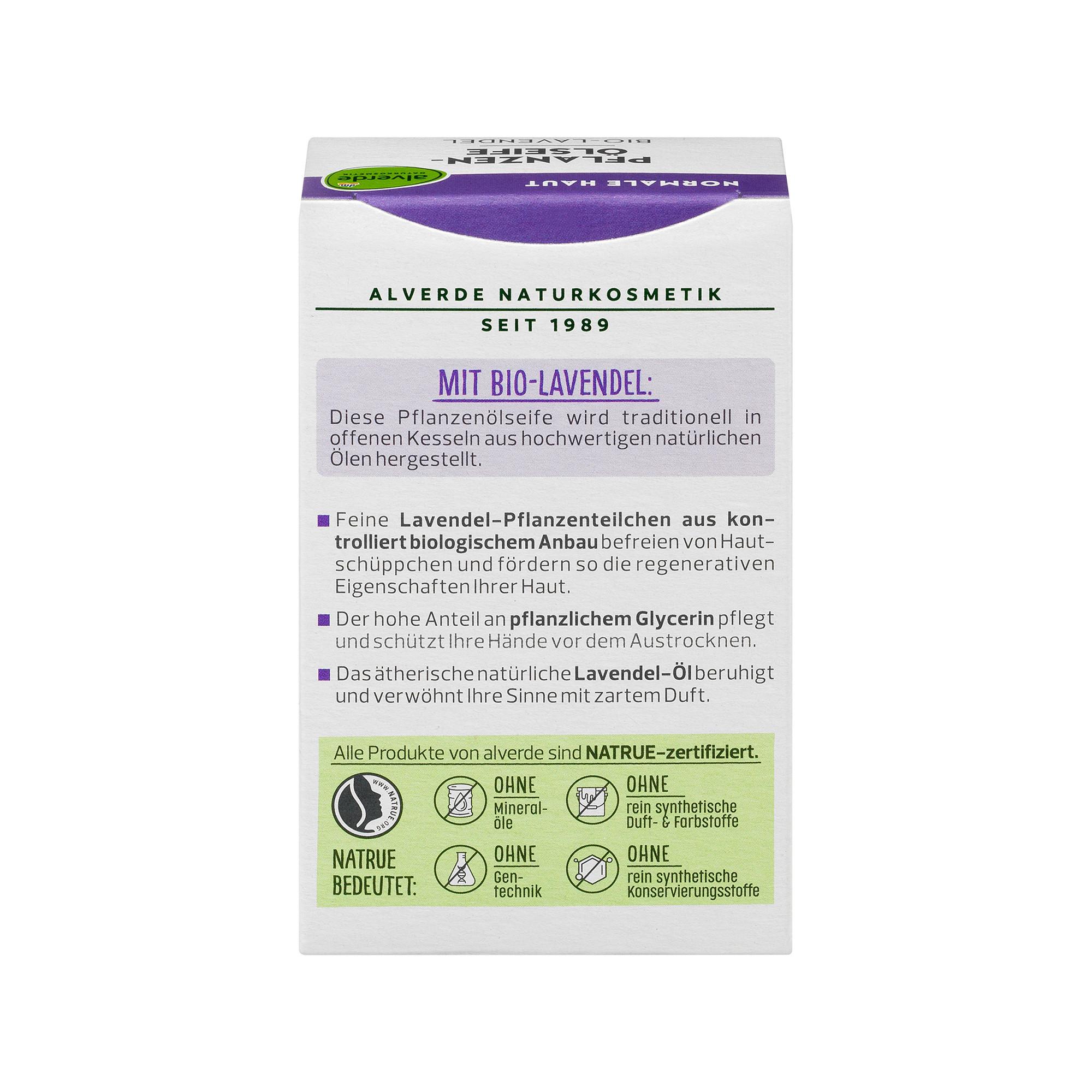 Alverde  Pflanzenölseife Lavendel 