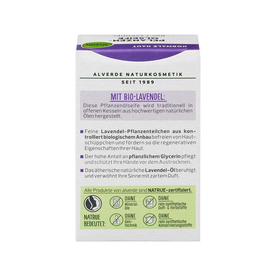 Alverde  Pflanzenölseife Lavendel 