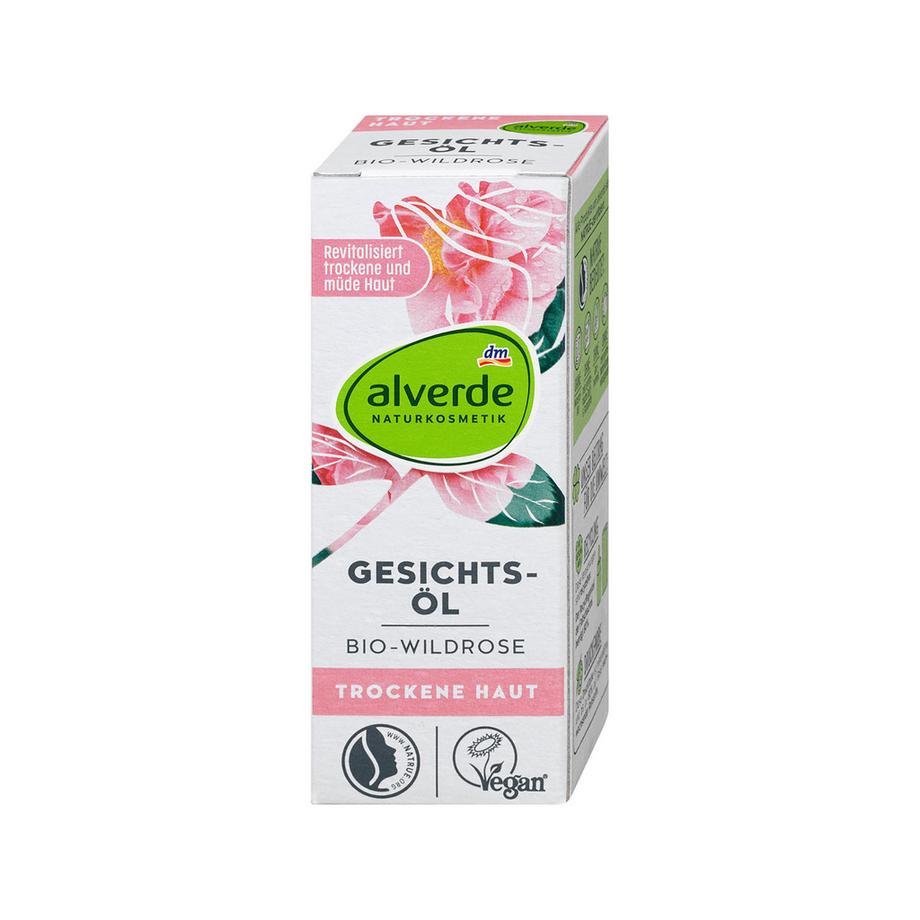 Alverde  Olio per il viso alla rosa selvatica 