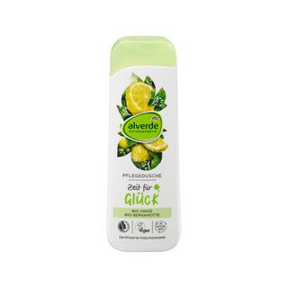 Alverde  Pflegedusche Minze & Bergamotte 