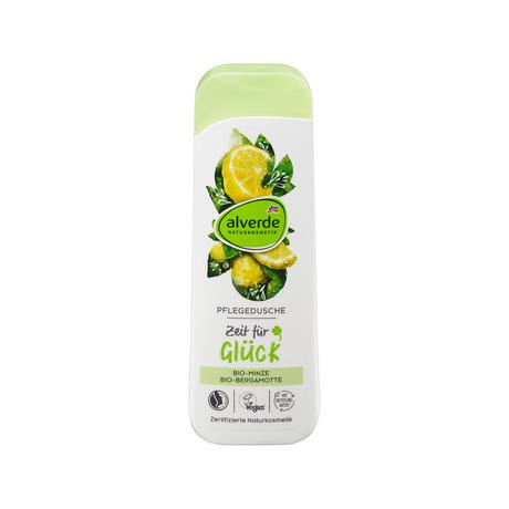 Alverde  Pflegedusche Minze & Bergamotte 