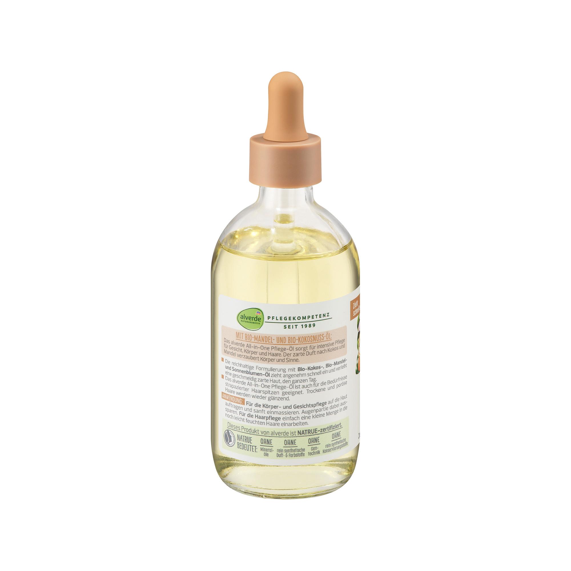 Alverde  Olio per la cura della mandorla tutto in uno 