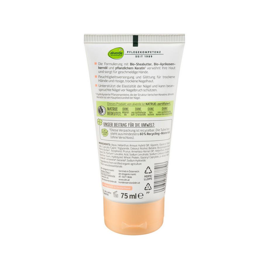 Alverde  Hand- & Nagelbalsam Aprikose 