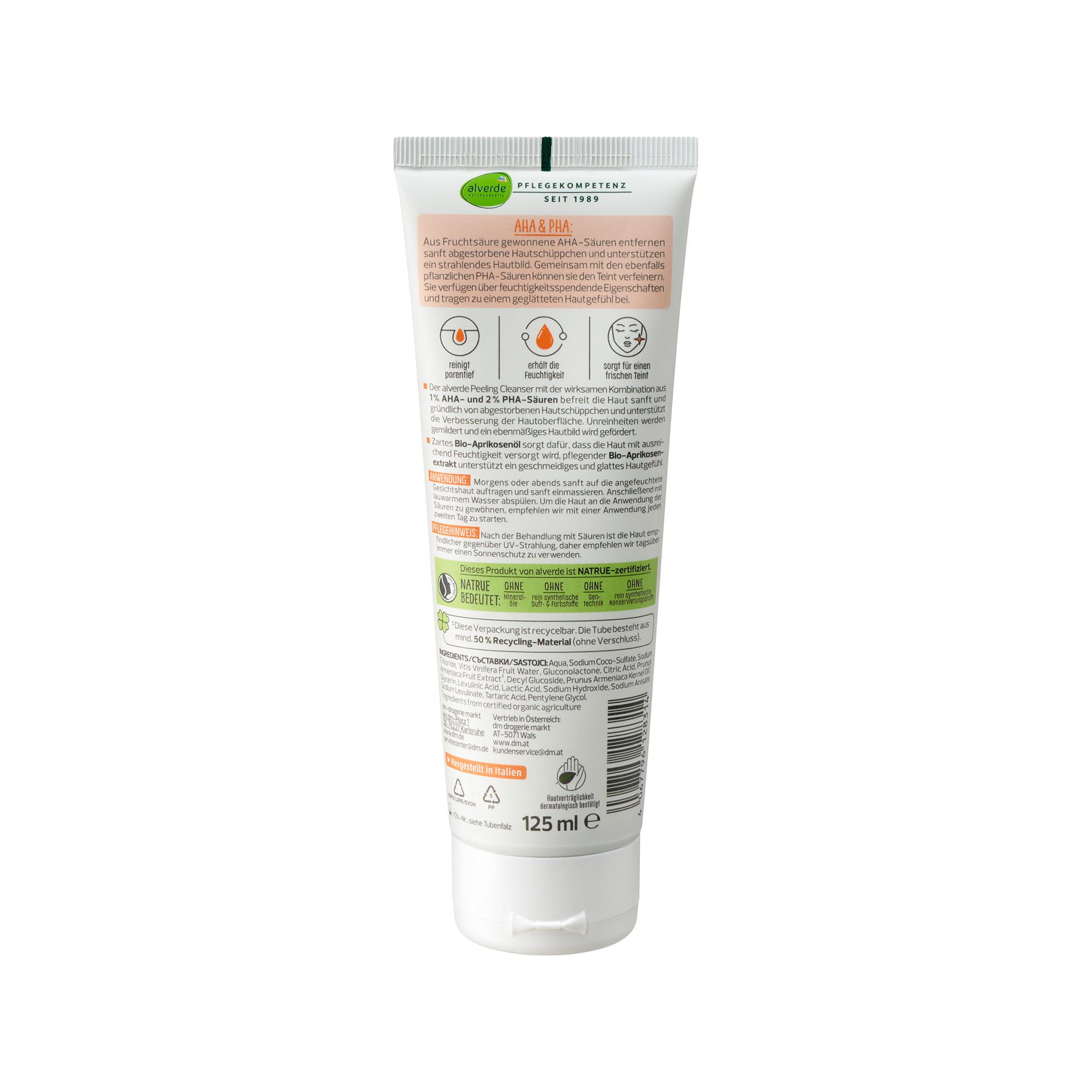 Alverde  Natural Expert Peeling Cleanser 
