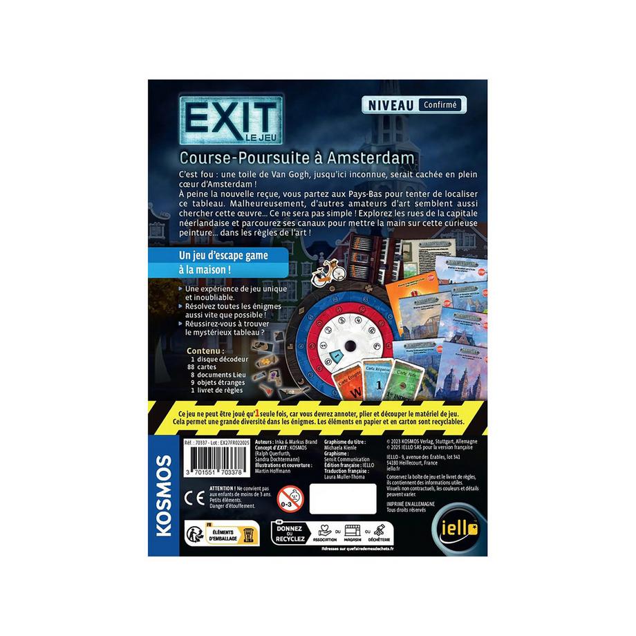 iello  Course-Poursuite à Amsterdam, francese 