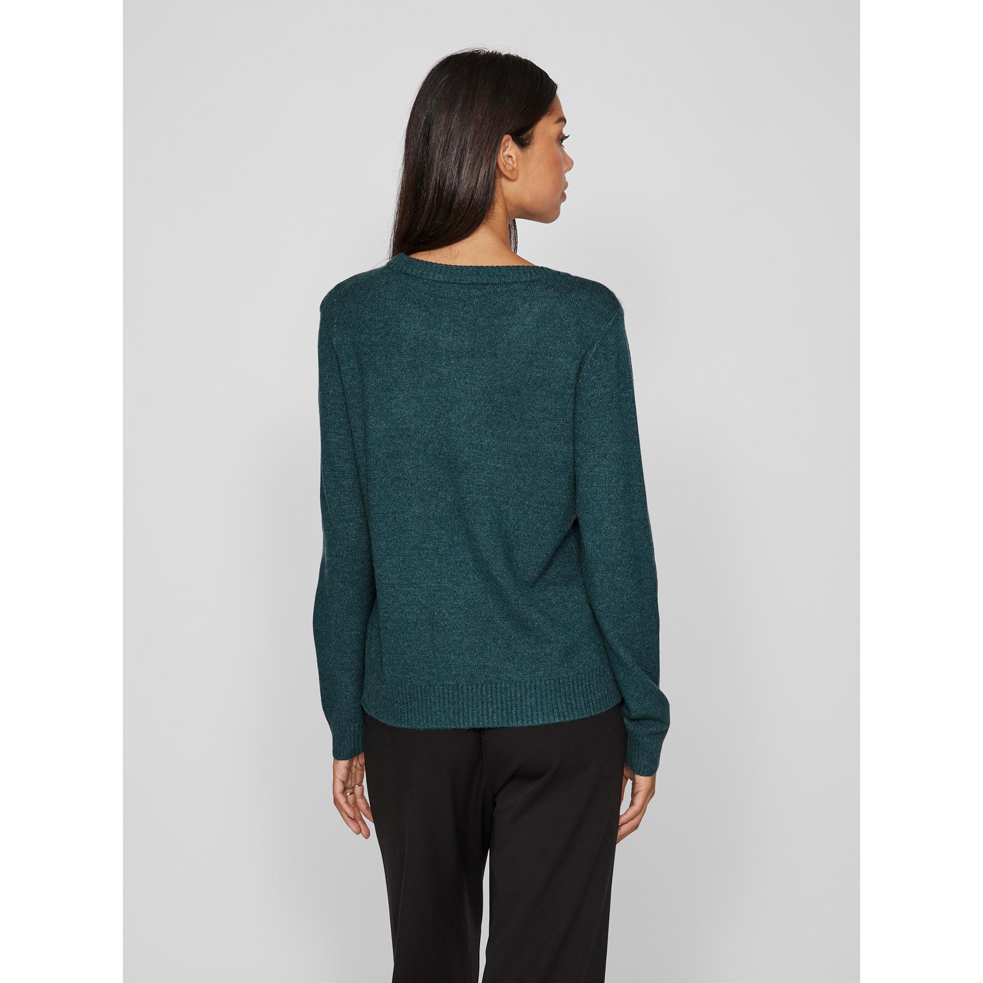 VILA Pullover Col Rond Coupe Confort  