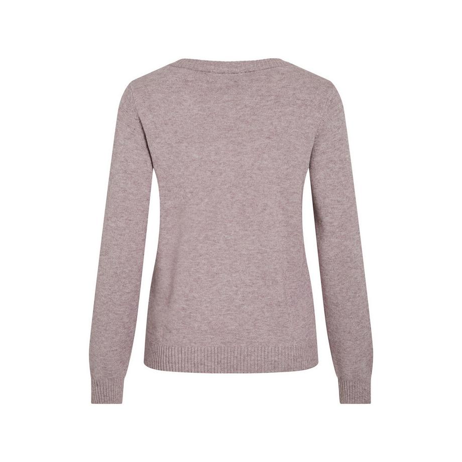 VILA Pullover Rundhals Comfort Fit  