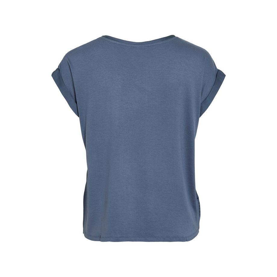 VILA Viellette T-Shirt Effetto Satin  