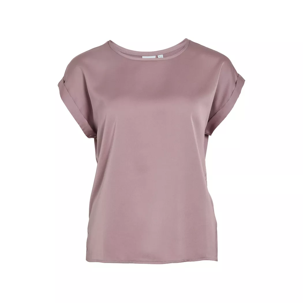 VILA - T-Shirt, für Damen, Altrosa, Größe 40