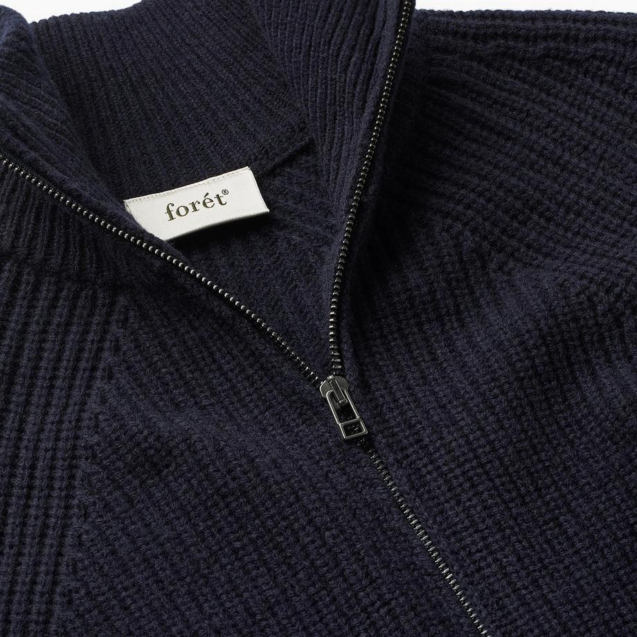 Forét DELTA WOOL ZIP KNIT Pullover  