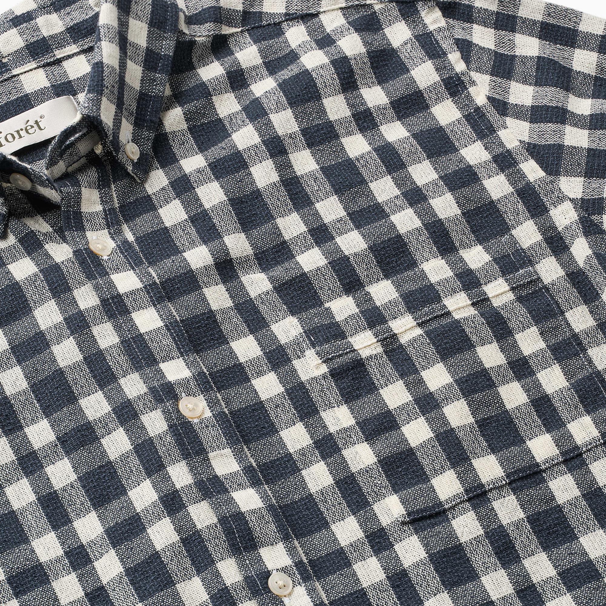 Forét Creek Bouclé Check Chemise Manches Longues  