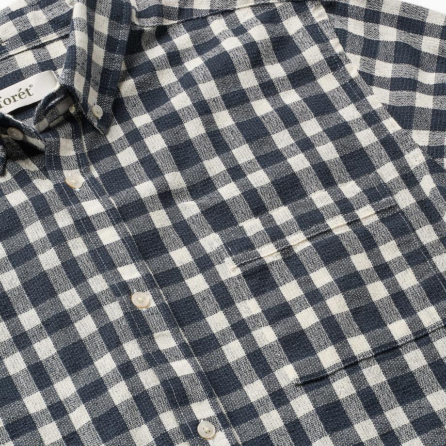 Forét Creek Bouclé Check Chemise Manches Longues  