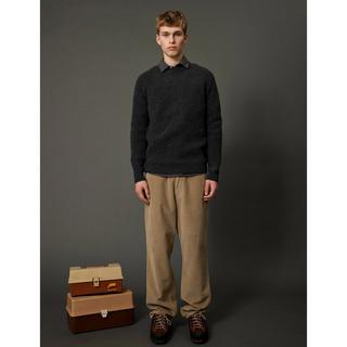 Forét Delta Wool Knit Half Zip Pullover  