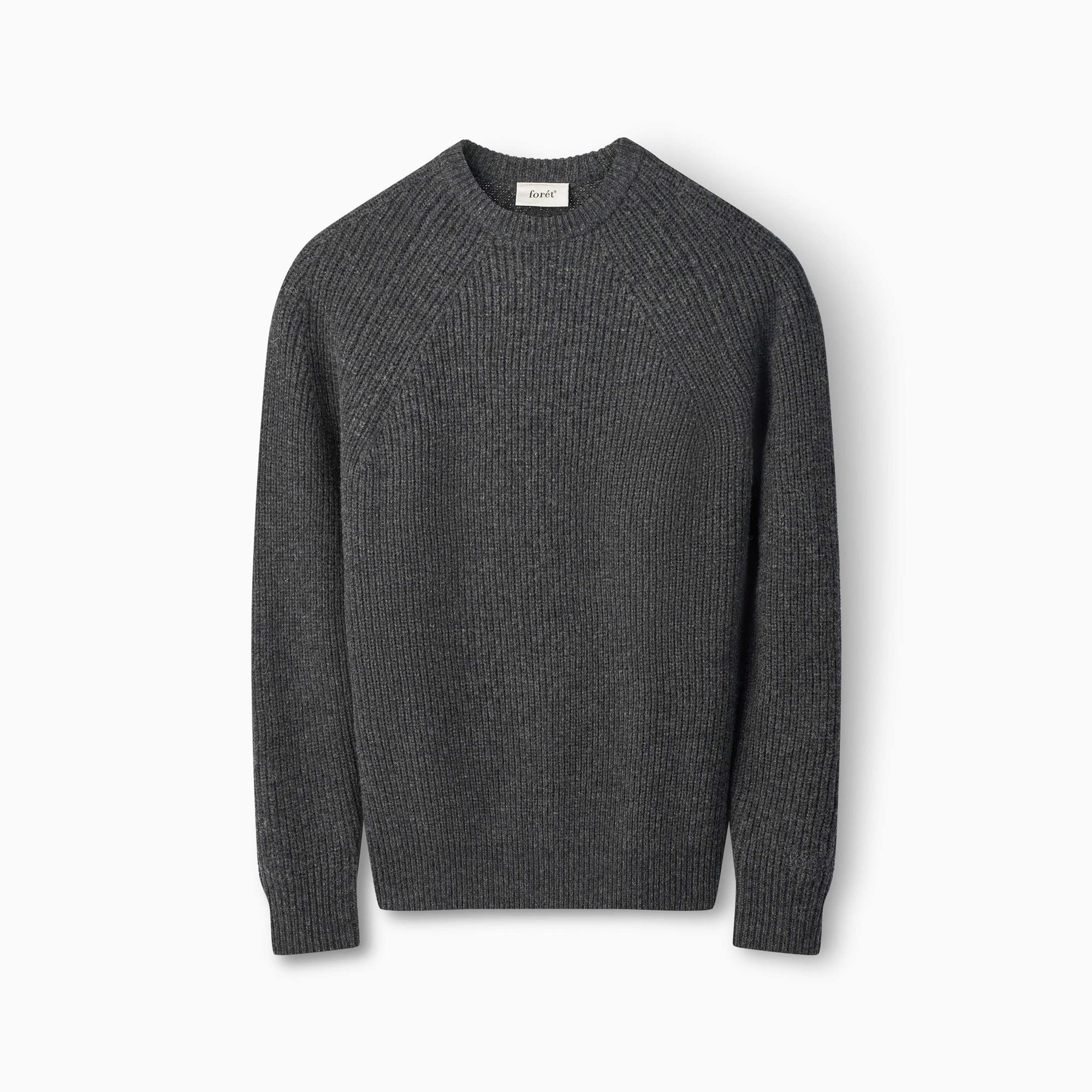 Forét Delta Wool Knit Half Zip Pullover  