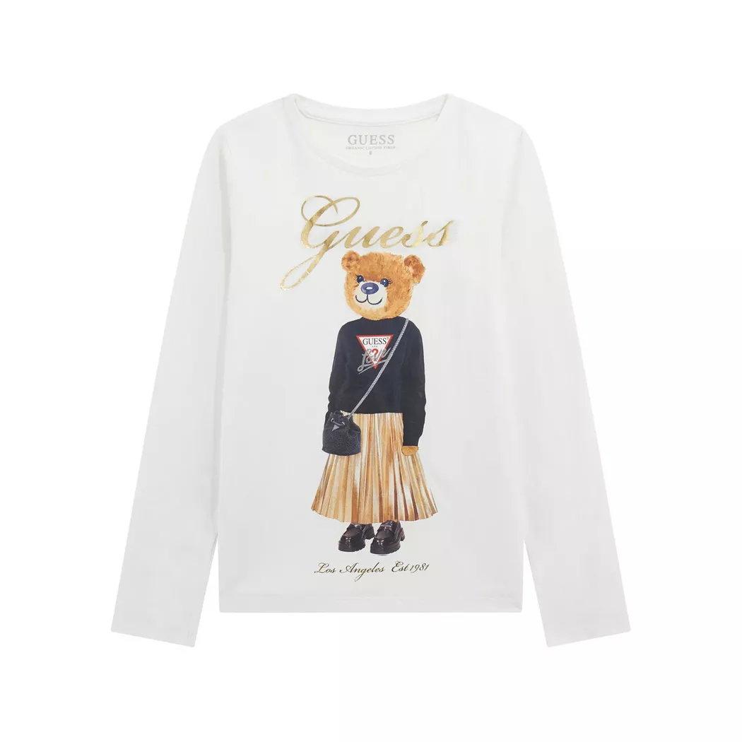 Guess - T-Shirt, 12A, Weiss
