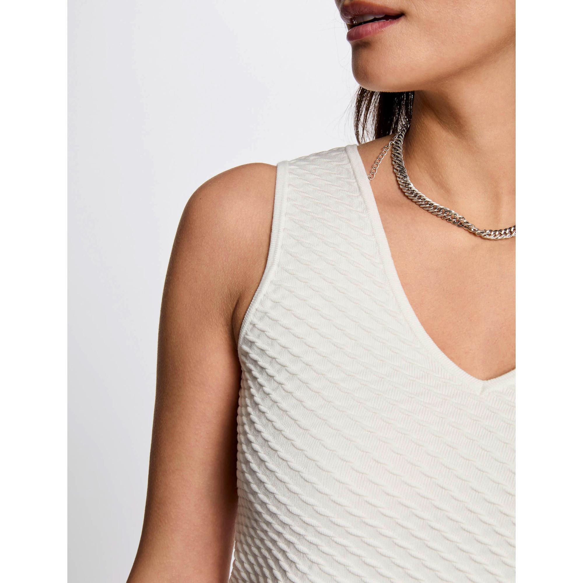 MORGAN Ärmelloser Regular Fit Pullover  