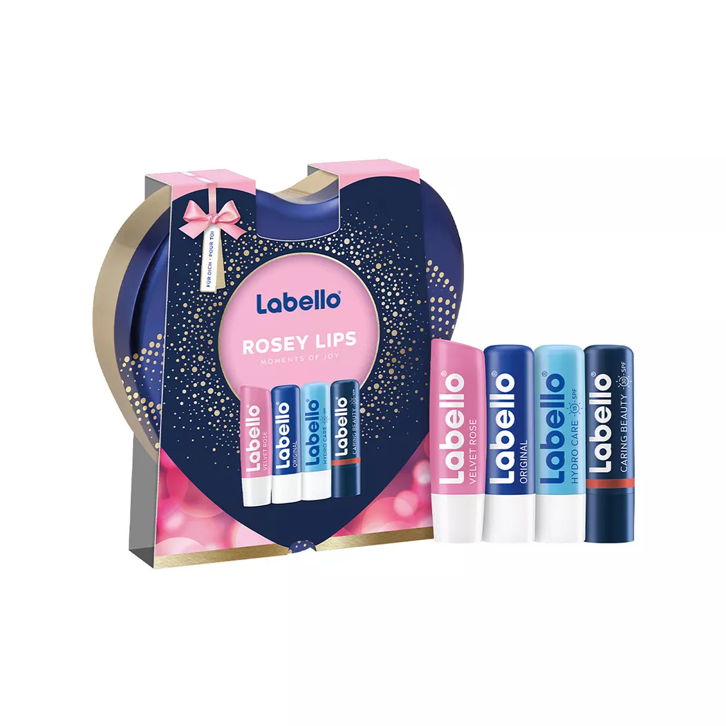 Labello Rosey Lips Gift Set